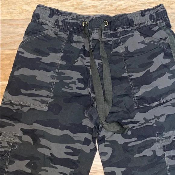 Sanctuary Anthropologie army cargo pants cropped women's 28 army green - Picture 3 of 13